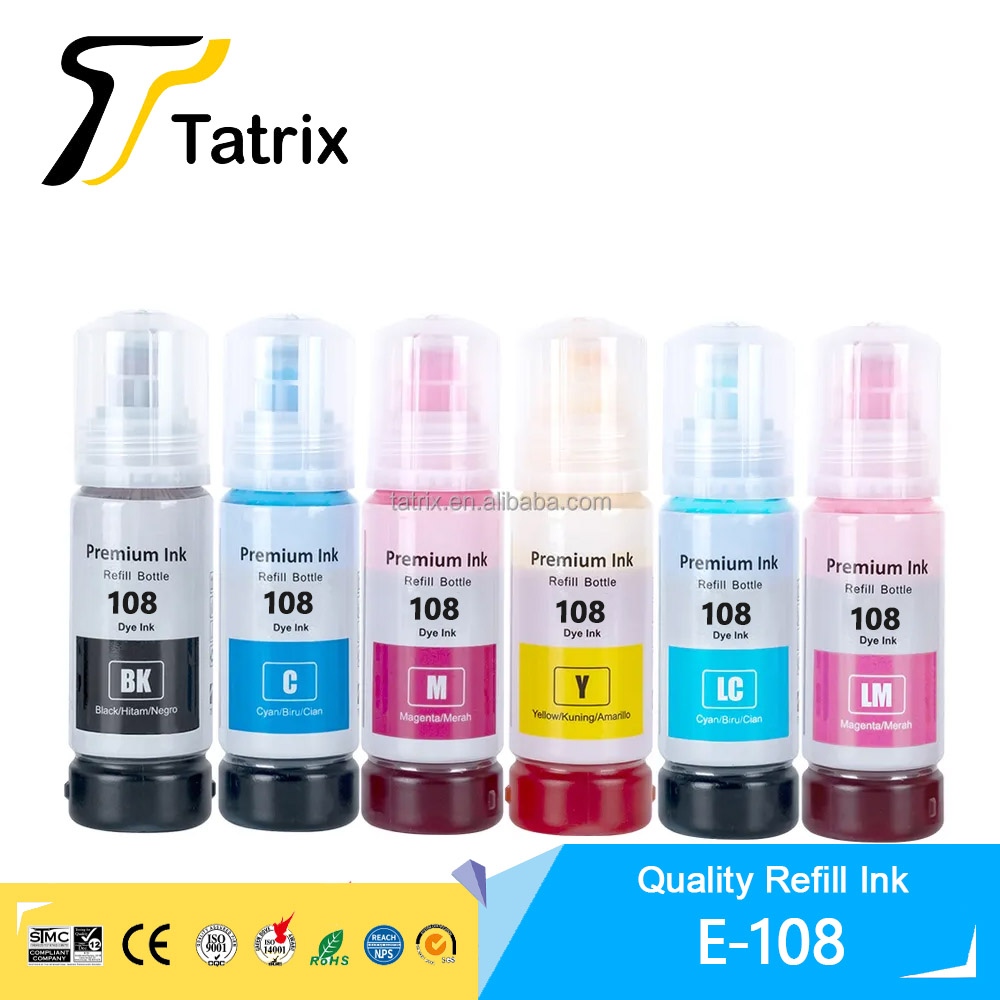 Fountain Pen Bottled Ink - Tatrix Untuk Epson 108 Tinta Kompatibel