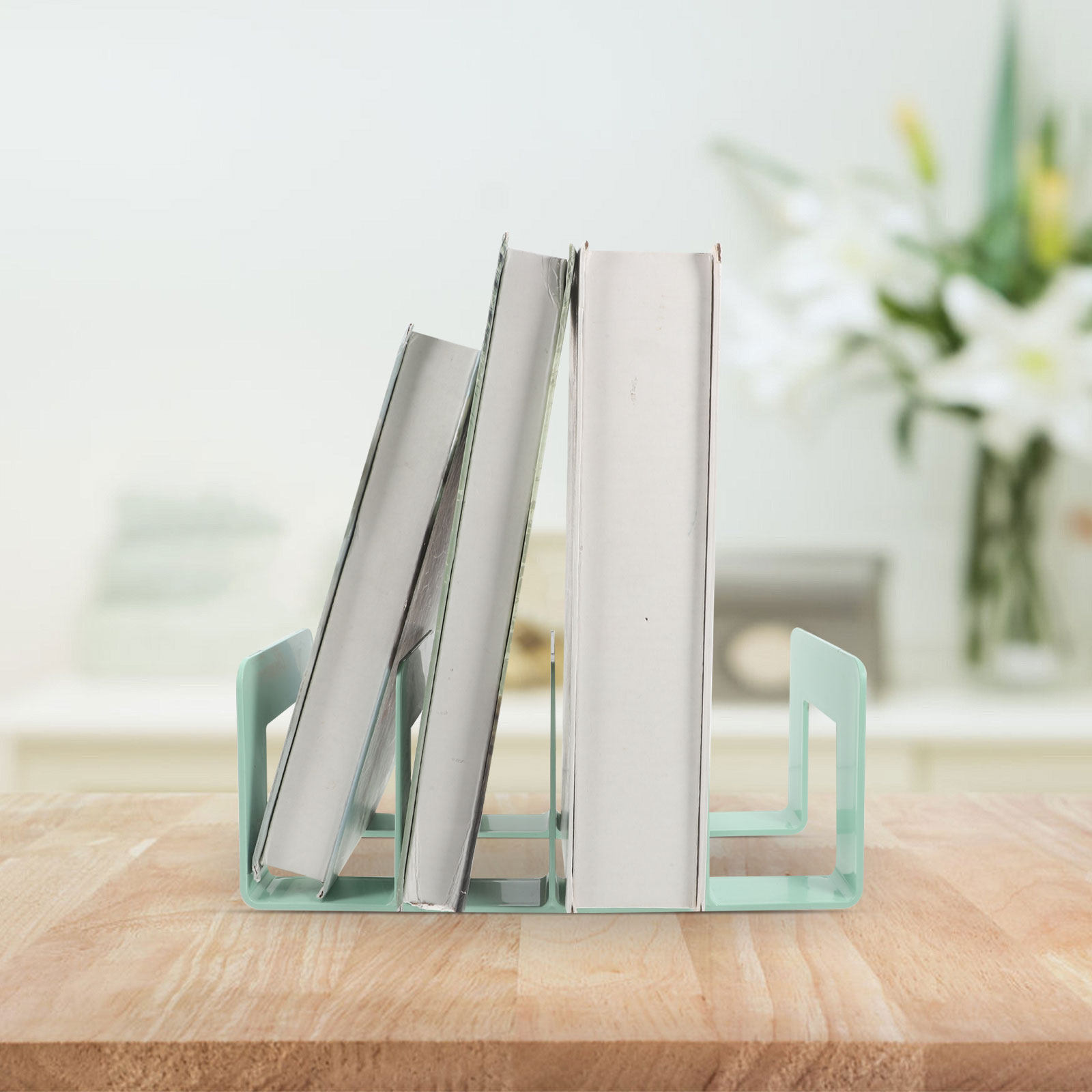 Rak Penyimpanan Buku Meja, Pen - Magazine Holder Rack ulasan dan harga