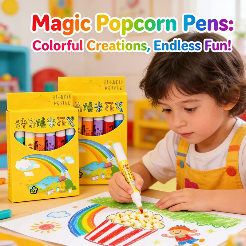 Pena Popcorn Ajaib 6 Warna, Pe - Copic Marker Sketch ulasan dan harga